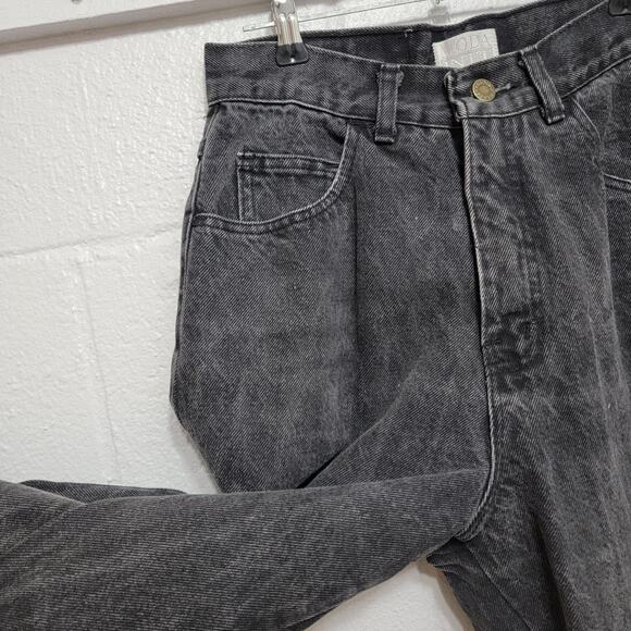 VTG Highwaist Black Denim Jeans - Picture 4 of 10